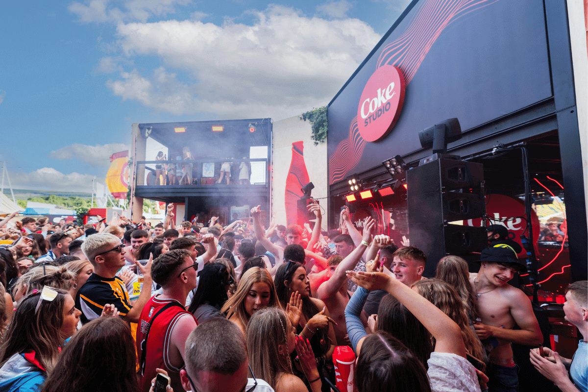 Coca-Cola Activation at Longitude Festival in Dublin