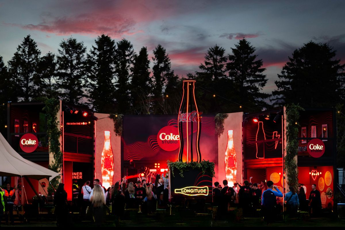 Coca-Cola Activation at Longitude Festival in Dublin